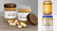 3664+ Peanut Butter Jar Mockup Free Mockup Templates