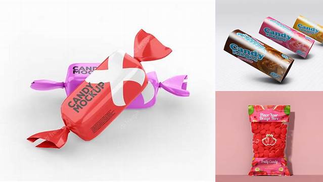 3665+ Candy Mockup Professional PSD Mockup