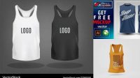 3670+ Sleeveless Shirt Mockup Best Free Mockup PSD