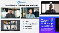 3670+ Zoom Mockup Easy Editable