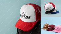 3678+ Trucker Hat Mock Up Creative Design Resource