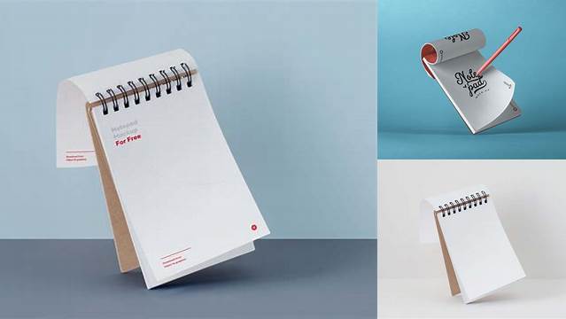 3681+ A4 Notepad Mockup Best for Showcase