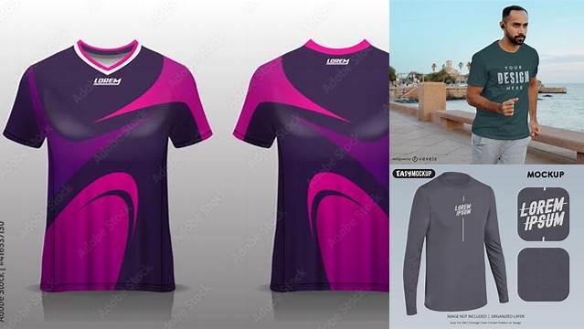 3681+ Running Shirt Mockup Mockup PSD