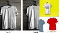 3683+ Download Mockup Kaos Cdr Easy Editable