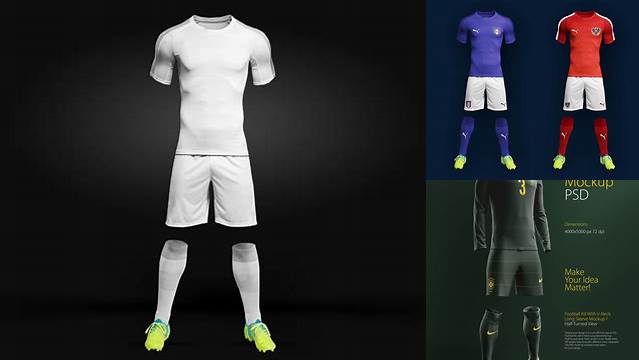 369+ Football Kit Template Psd High-End Creative PSD Template