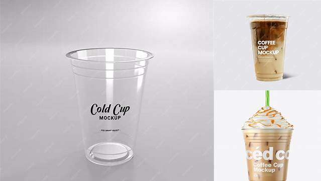 3701+ Cold Coffee Cup Mockup Editable Photoshop File