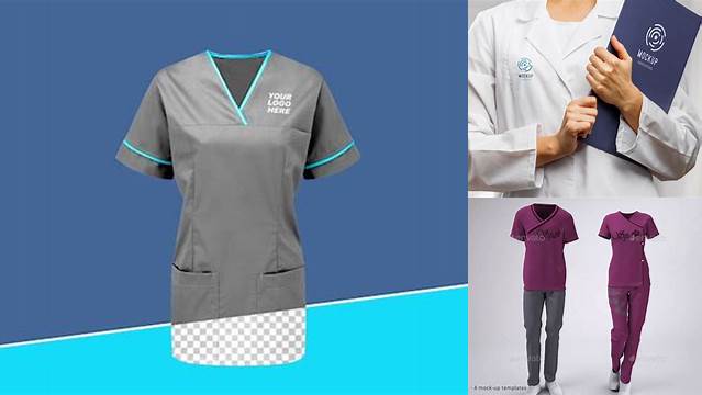 3707+ Hospital Uniform Mockup Download Free PSD