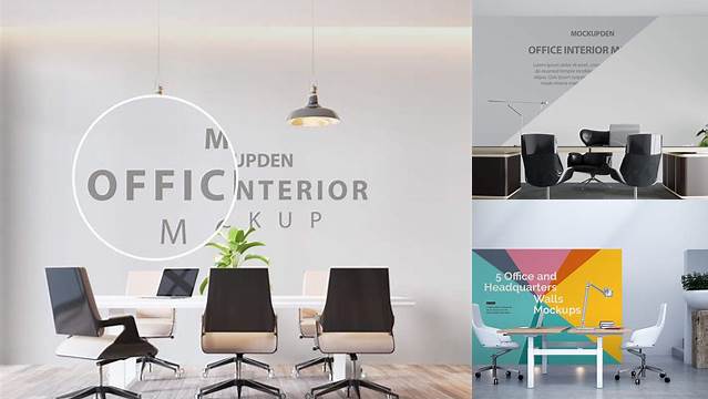 3712+ Office Interior Mockup Psd Free Download Smart PNG Image