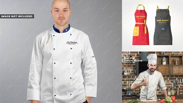 3722+ Chef Mockup Psd Free High Resolution