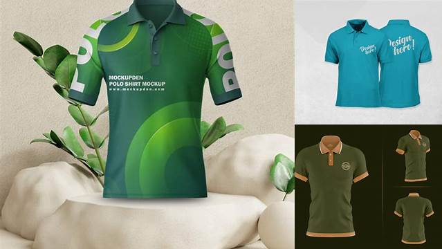 3725+ Mockup Polo Shirt Cdr Download Free PSD