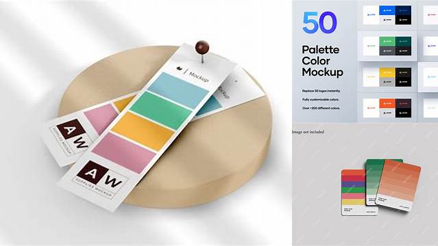 3730+ Color Palette Mockup Free Free PSD