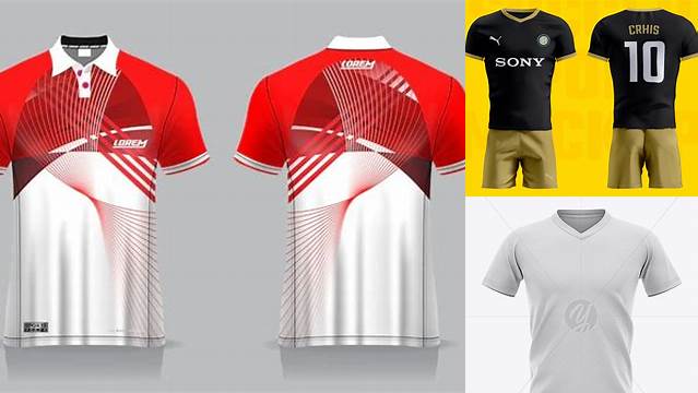 3730+ Mockup Jersey Polos Cdr PSD Download