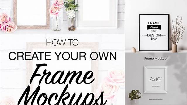 3733+ Frame Mockups For Etsy Easy Editable