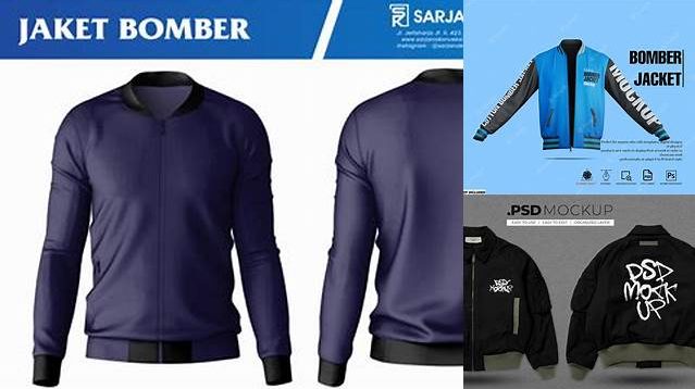 3735+ Download Mockup Jaket Bomber Psd Digital Download