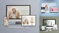 3738+ Responsive Web Design Mockup Template Download Free