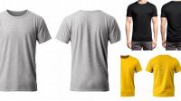 3750+ Download Mockup T Shirt Front Back Cdr Smart PNG Image