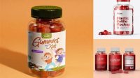 3761+ Gummies Mockup Free PSD Download