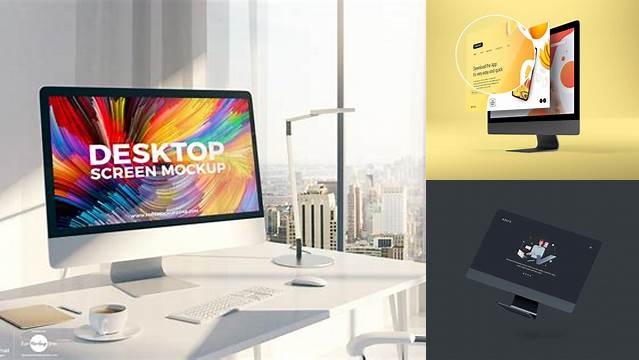 3780+ Computer Screen Mockup Free PSD Download