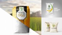 3787+ Rice Bag Mockup Free Download Smart PNG Image