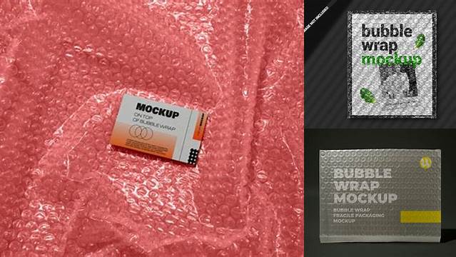 3789+ Bubble Wrap Mockup Free PSD