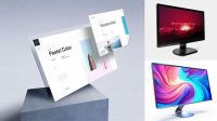 3801+ Mockup Monitor Psd Best for Showcase