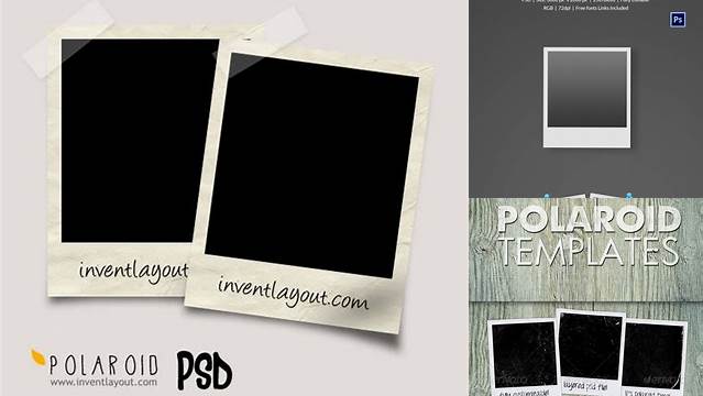 3809+ Polaroid Psd Template Free For Free Download