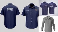 3814+ Work Shirt Mockup Psd Free PSD Free Download