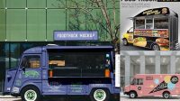 3828+ Food Truck Mockups Premium Quality Freebie