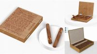 3829+ Cigar Box Mockup Premium PSD Freebie