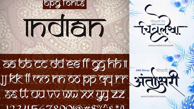 3832+ Indiafont Font Pack Advanced Editable PSD