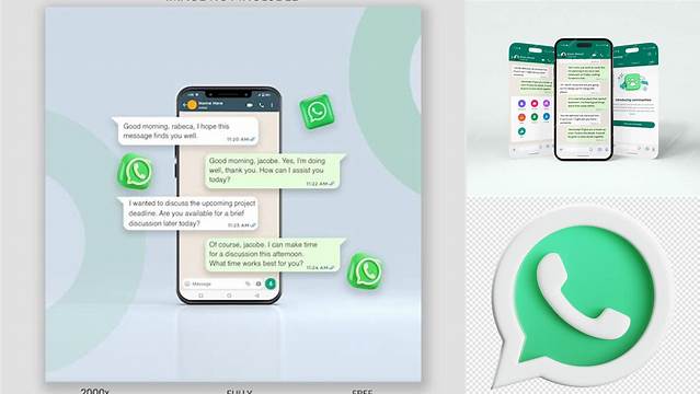 3844+ Psd Whatsapp Chat Best for Showcase