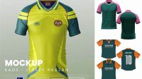 3862+ Mockup Jersey Kerah Psd Easy Editable