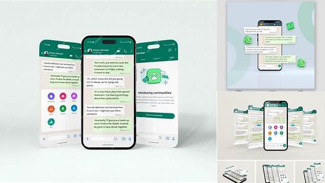 3867+ Whatsapp Chat Mockup Psd Free Professional PSD Resource