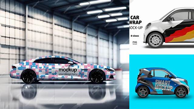 3872+ Vehicle Wrap Mockup Generator Smart Editable Design Mockup