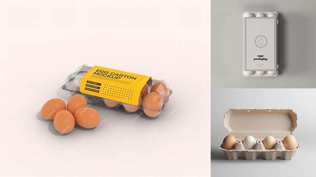 3878+ Egg Box Mockup Include TIFF