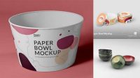 3904+ Paper Bowl Mockup Free Include TIFF