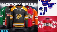 3915+ Hockey Jersey Template Psd PSD Download