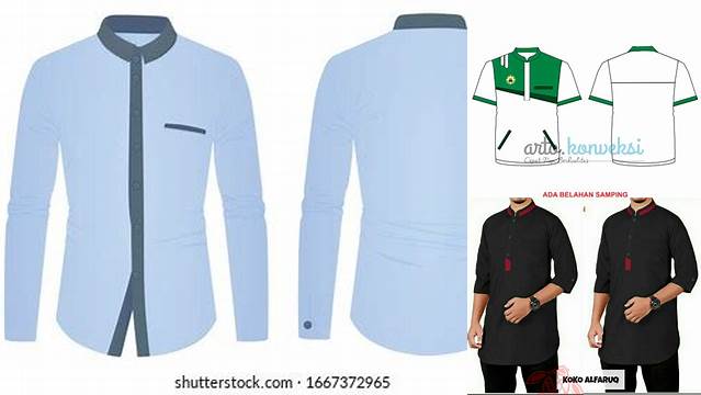 392+ Desain Baju Koko Vector PSD Download