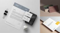 3920+ Business Card And Letterhead Mockup Psd Free Download Download Free