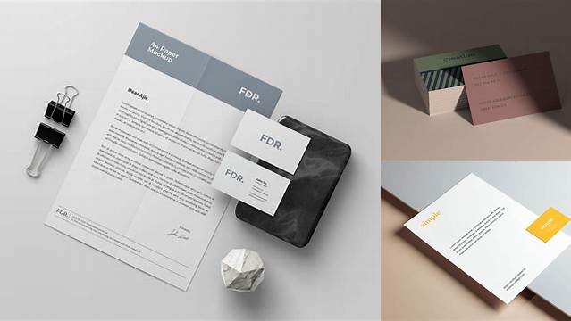 3920+ Business Card And Letterhead Mockup Psd Free Download Download Free