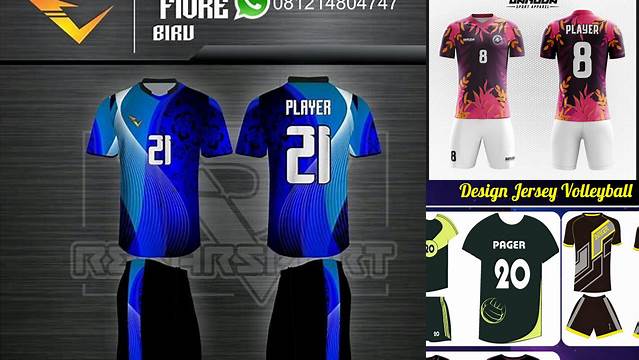 3921+ Mockup Jersey Voli Cdr PSD Download