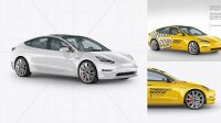 3923+ Tesla Model 3 Mockup Free Download Free PSD