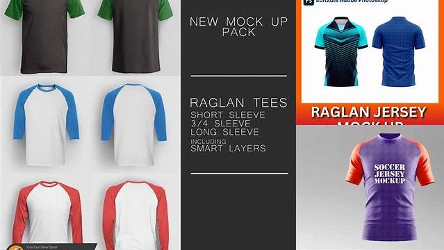 3930+ Mockup Raglan Psd Free Editable Photoshop File