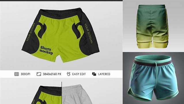 3931+ Athletic Shorts Mockup Free Download Free