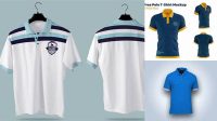 3934+ Free Polo Shirt Mockup Front And Back Psd Download Free