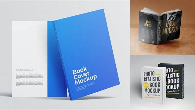 3937+ Book Mockup High-Resolution Graphic