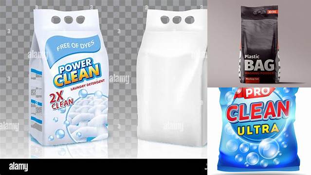 3956+ Detergent Bag Mockup Include TIFF