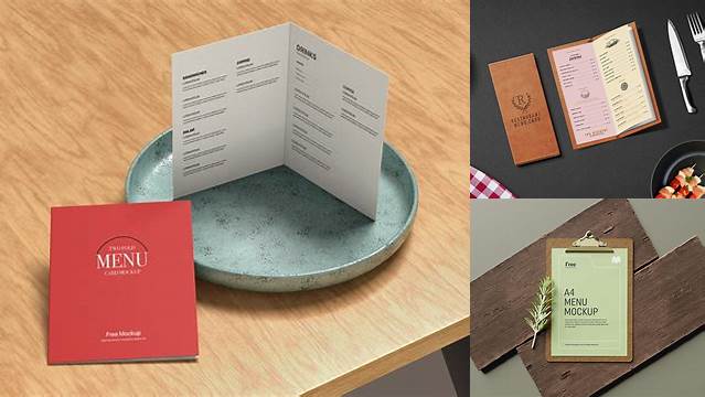 3963+ Menu Mock Up For Free Download