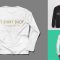 3970+ Mockup T Shirt Long Sleeve High-End Creative PSD Template