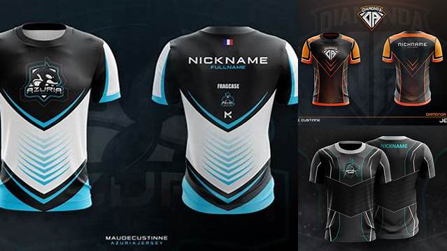 3974+ Mockup Jersey Esport Cdr Free PSD